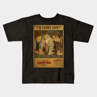 Goodfellas Musical Score Kids T-Shirt